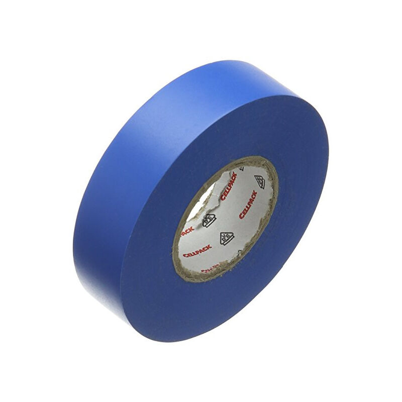 foto del prodotto nastro isolante cellpack in pvc azzurro no 128 0,15 mmx19 mm 145807