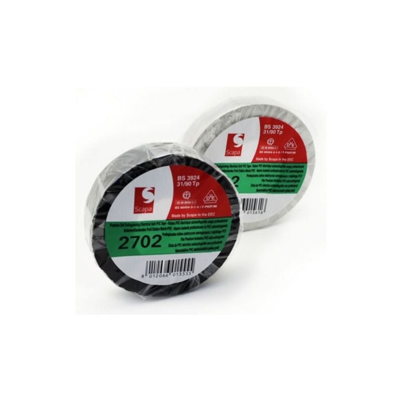 foto del prodotto nastro isolante cm 1.5 x 10 mt bianco ff