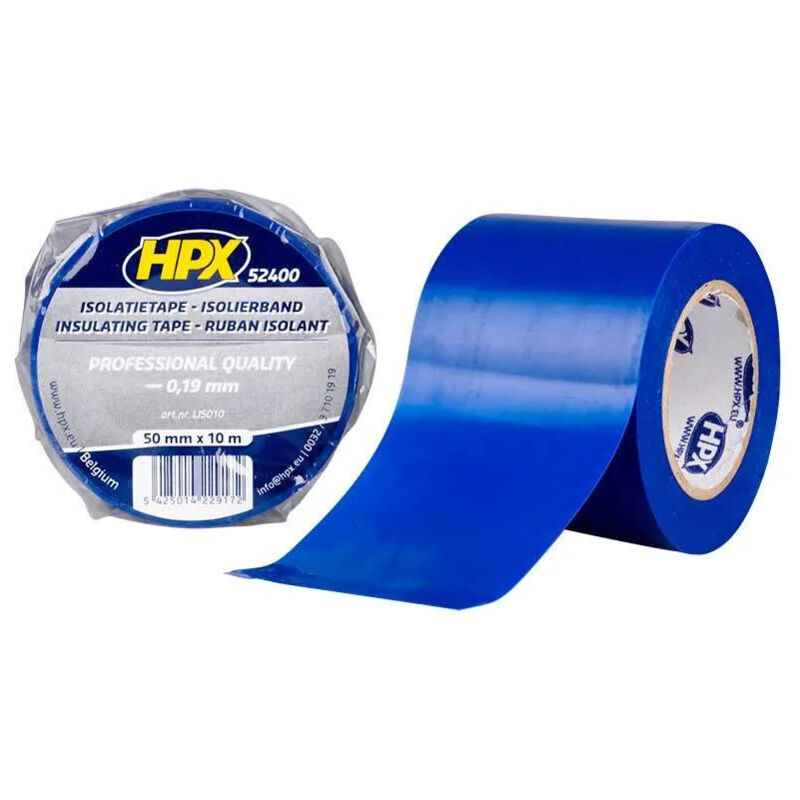 foto del prodotto nastro isolante in pvc tape 52400, blu, 50mm x 10m