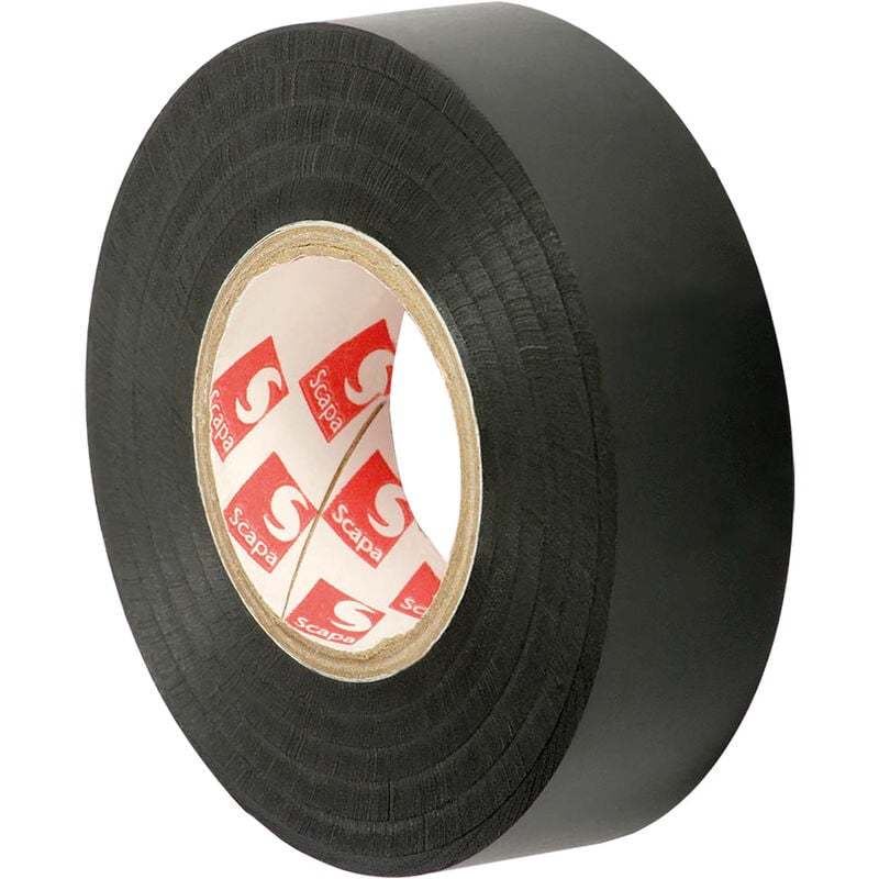 foto del prodotto nastro isolante mm. 15 x 10 mt colore nero