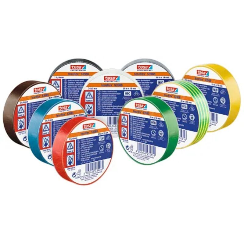 foto del prodotto nastro isolante mt 10x15 bianco