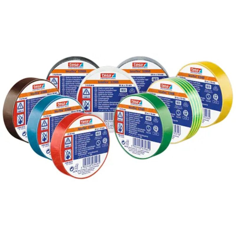 foto del prodotto nastro isolante mt 25x25 nero