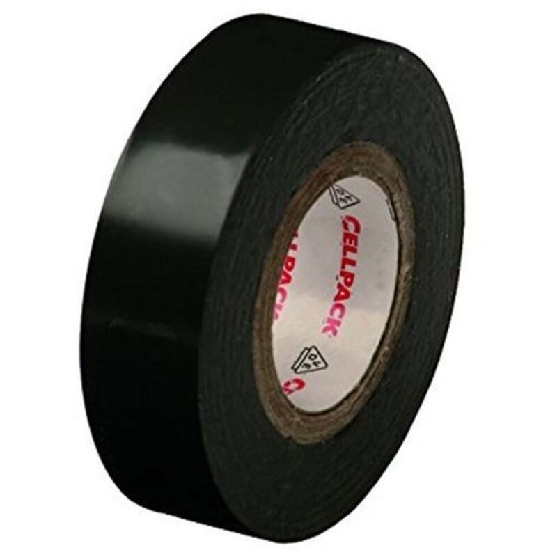 foto del prodotto nastro isolante nero cellpack 25x25x0,15 in pvc 145773