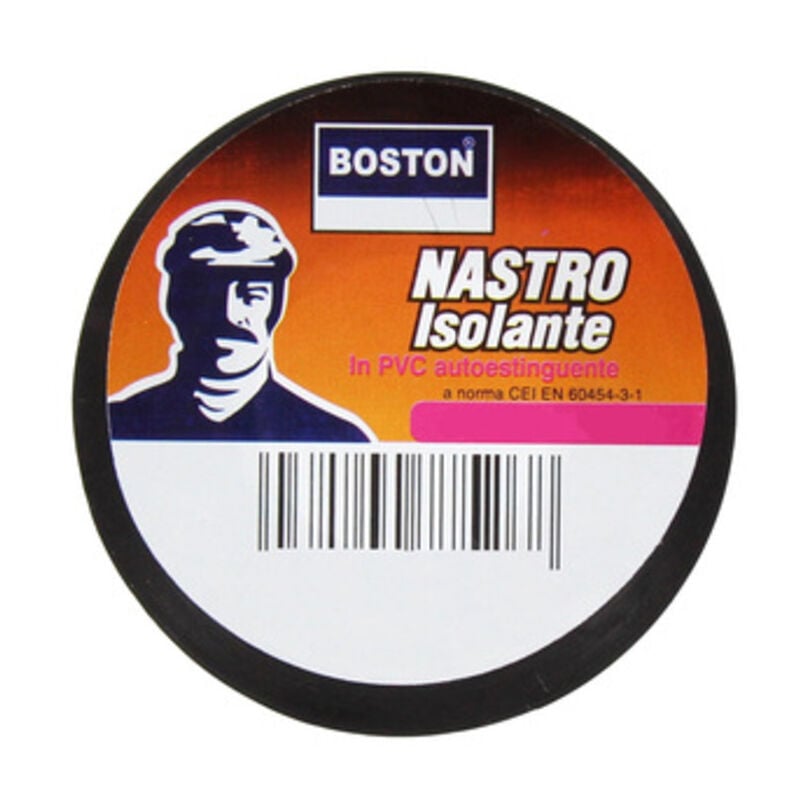 foto del prodotto nastro isolante nero mm.25 mt.25 . prezzo per 1 pezzo.