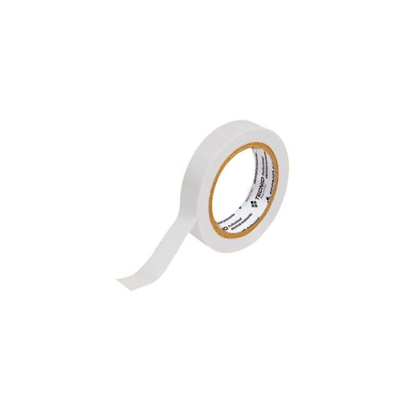 foto del prodotto nastro isolante pvc 19mm 25m bianco.