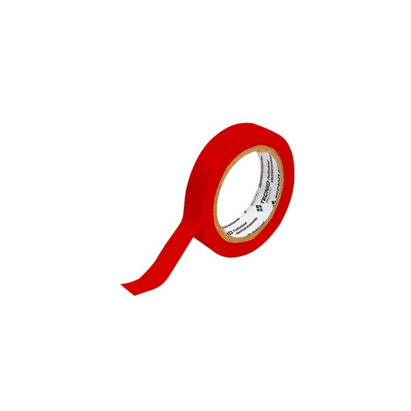foto del prodotto nastro isolante pvc 19mm 25m rosso.