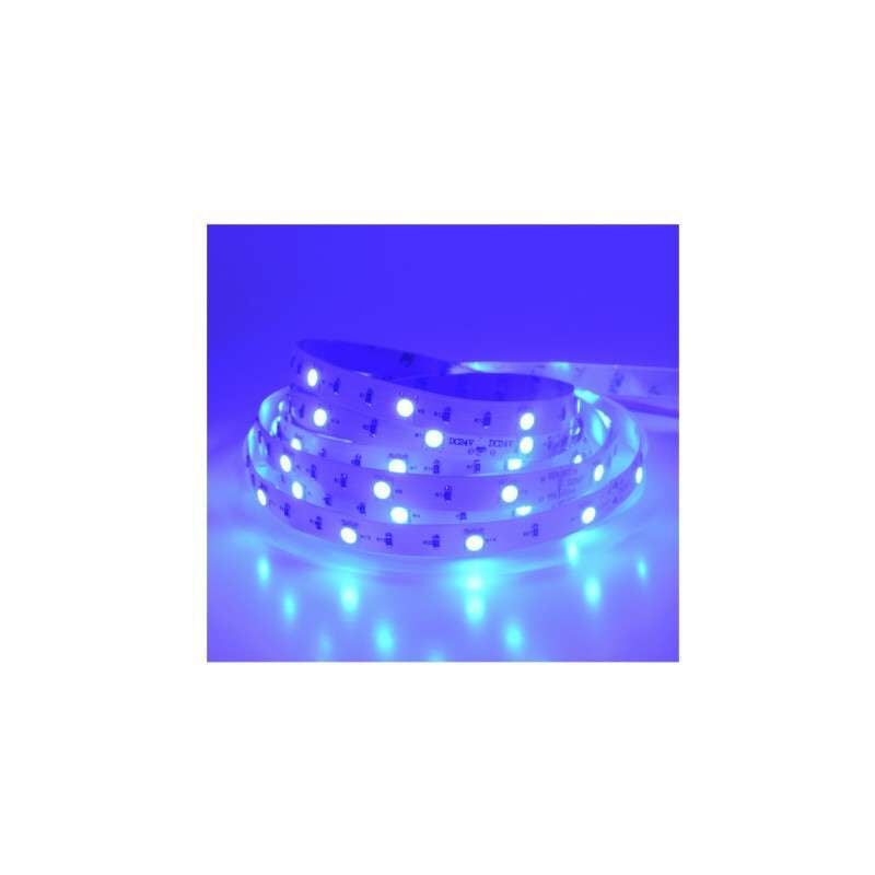 foto del prodotto nastro led 30 led m ip20 7.2w m blu 5m 12v
