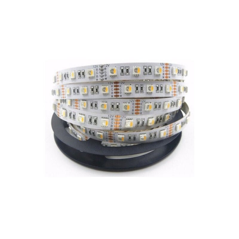 foto del prodotto nastro led 5050 12v rgb bianco neutral 5m ip20 100w