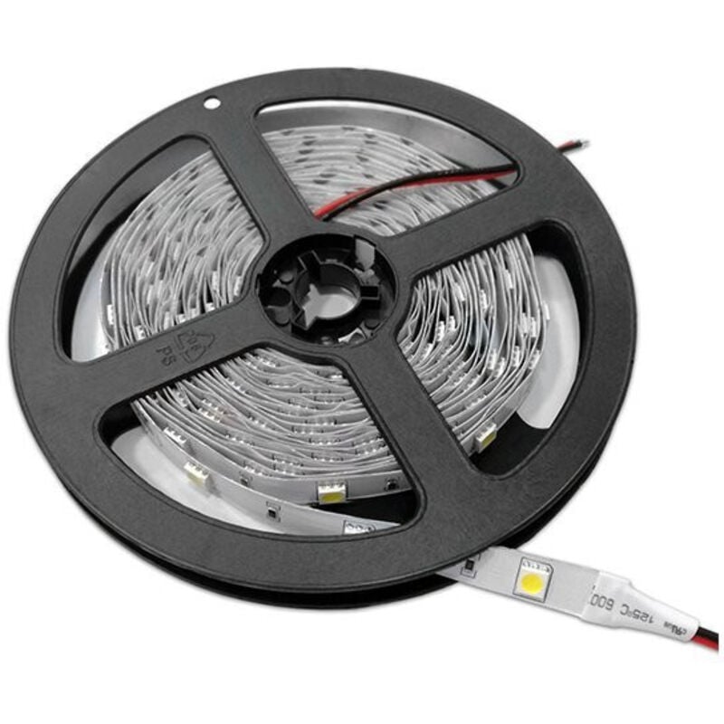 foto del prodotto nastro led 7,2w m dc12v 30led m lunghezza 5m bianco hot 2800k