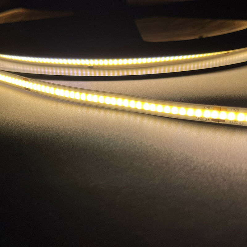 foto del prodotto nastro led cob 8w m 320 led m ip20 1m bianco hot 3000k