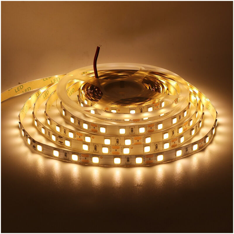 foto del prodotto nastro led ip65 bianco caldo 5 metri