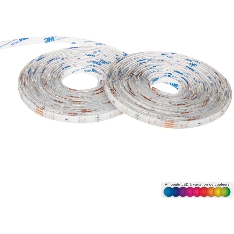 foto del prodotto nastro led multicolore l1000cm atmosphera cr ateur d'int rieur