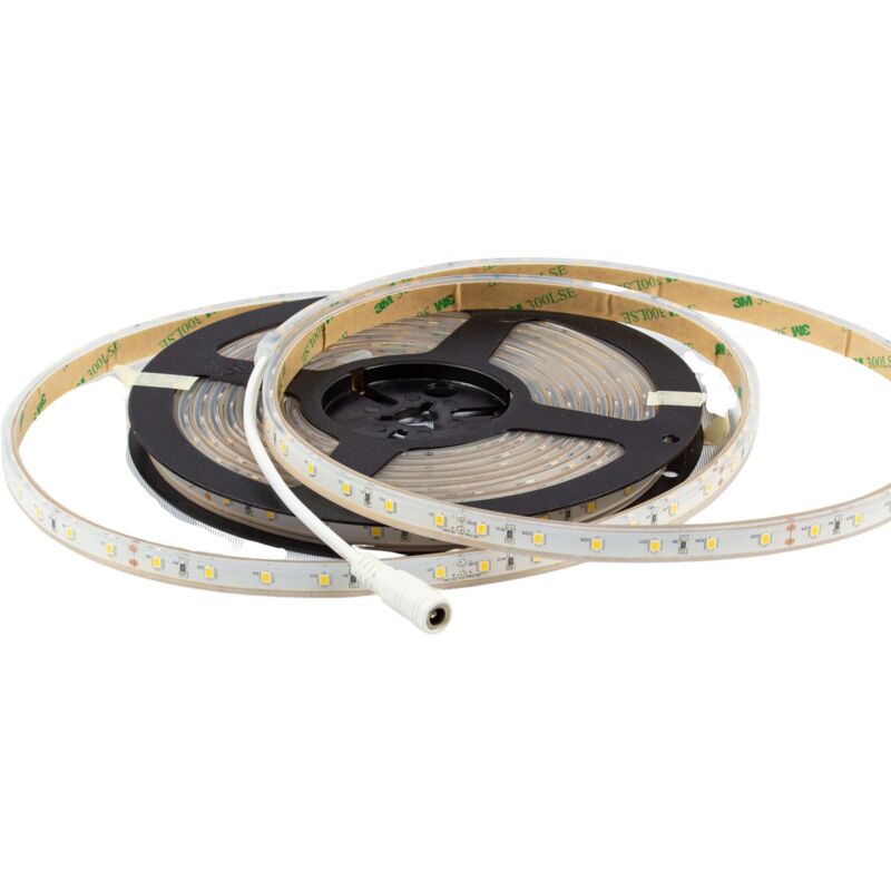 foto del prodotto nastro led potente 60 led m 13w m ip68 5m bianco hot 3000k
