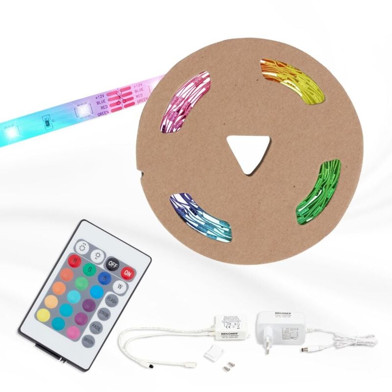 foto del prodotto nastro led rgb 1000 cm 0,08w bianco