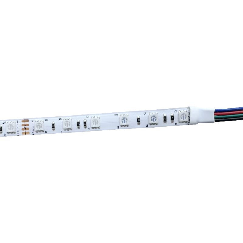 foto del prodotto nastro led rgb 24v 60led m 14,4w m ip65 5m