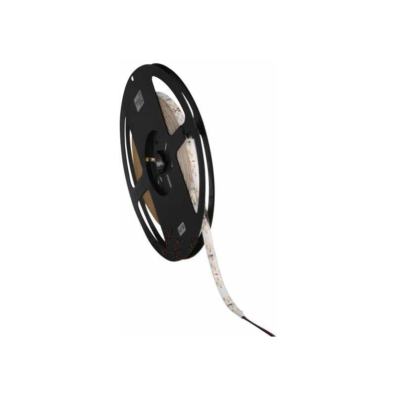 foto del prodotto nastro led smd 4.8w m 400lm m dc12v ip54 resistenza all acqua 5m bianco caldo 3300k
