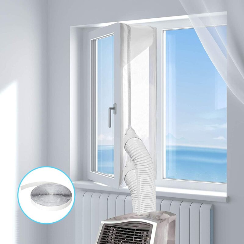 foto del prodotto nastro magnetico con gancio per schermo 12m x 2cm, bianco 