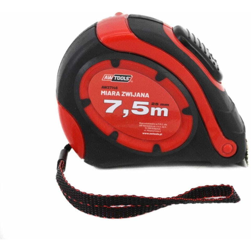 foto del prodotto nastro magnetico rotolante awtools 7,5 m 25 mm