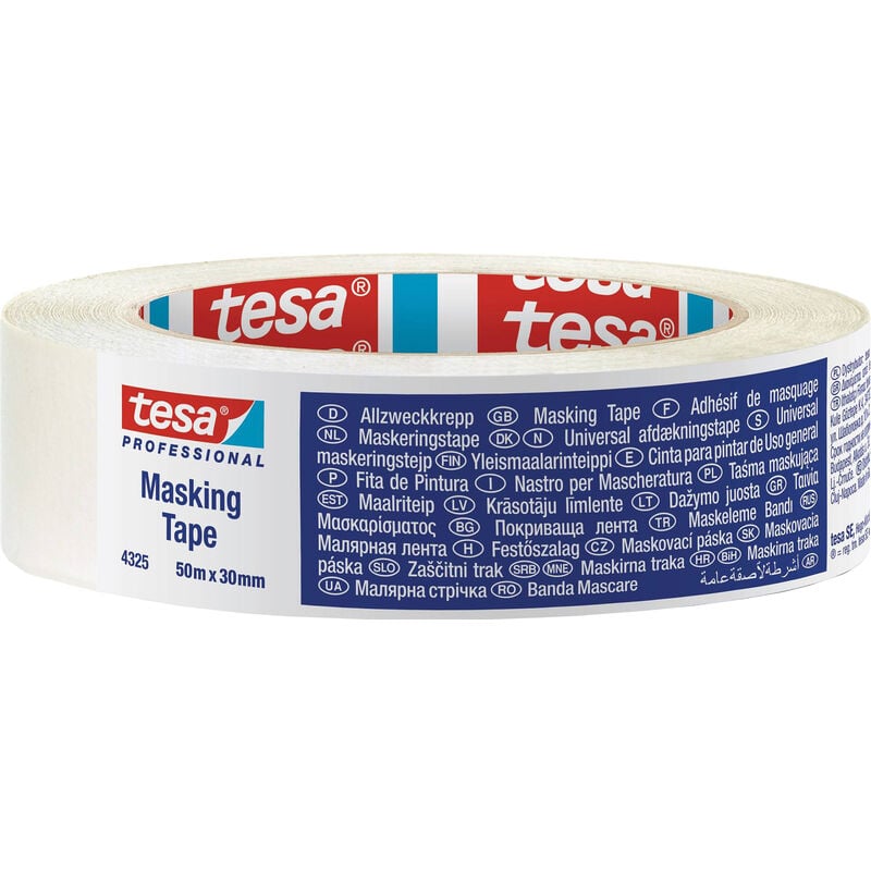 foto del prodotto nastro maschera edilizia tesa mm.30 ml.50 