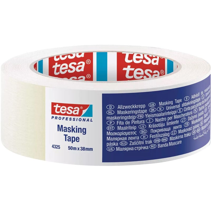 foto del prodotto nastro maschera edilizia tesa mm.38 ml.50 