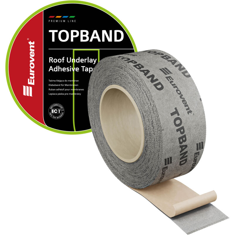 foto del prodotto nastro monoadesivo topband 50 mm x 25 m