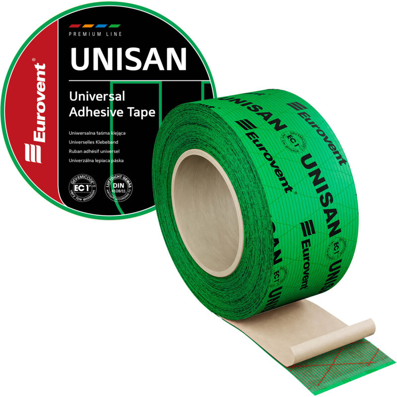 foto del prodotto nastro monoadesivo unisan 60 mm x 25 m