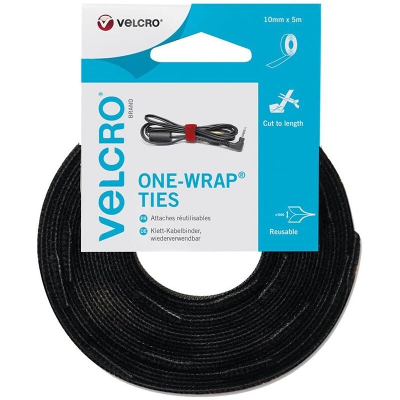 foto del prodotto nastro monouso, 10 mm x 5 m, nero