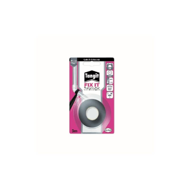 foto del prodotto nastro multiuso per riparazioni fix it tangit h. 25 mm x 3 m henkel
