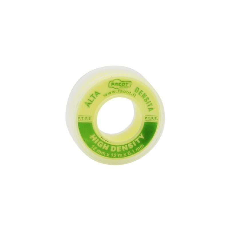 foto del prodotto nastro p.t.f.e teflon oro h 12 mm x 12 m facot