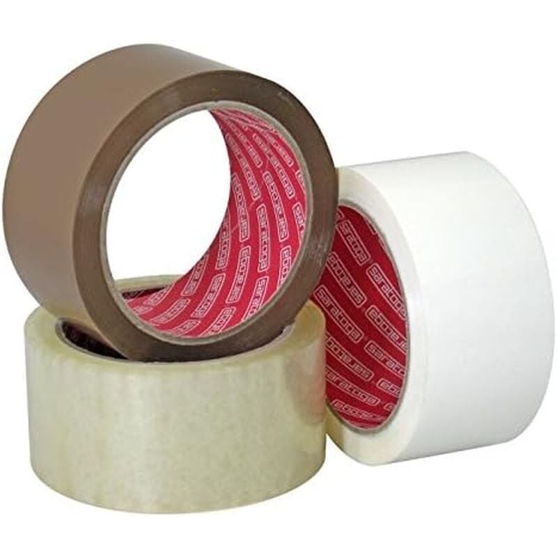 foto del prodotto nastro per imballi ppl non rumoroso 50mm x 66mt trasparente saratoga