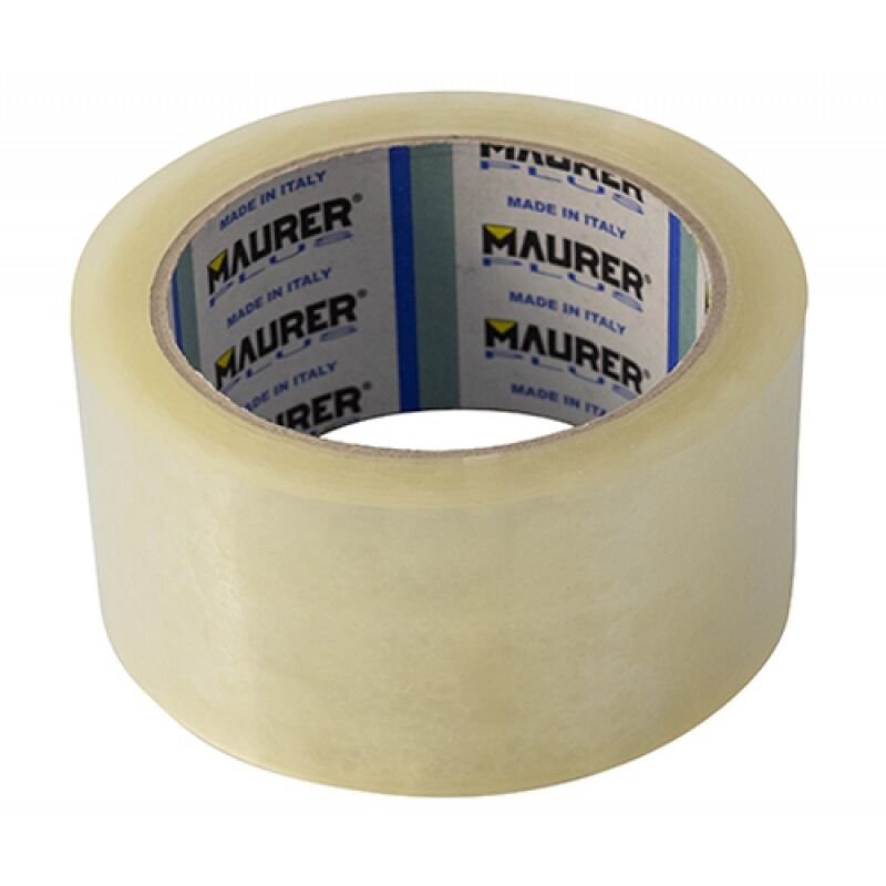 foto del prodotto nastro per imballo imballaggio trasparente h 50mm 66 mtl maurer cf.6 pz