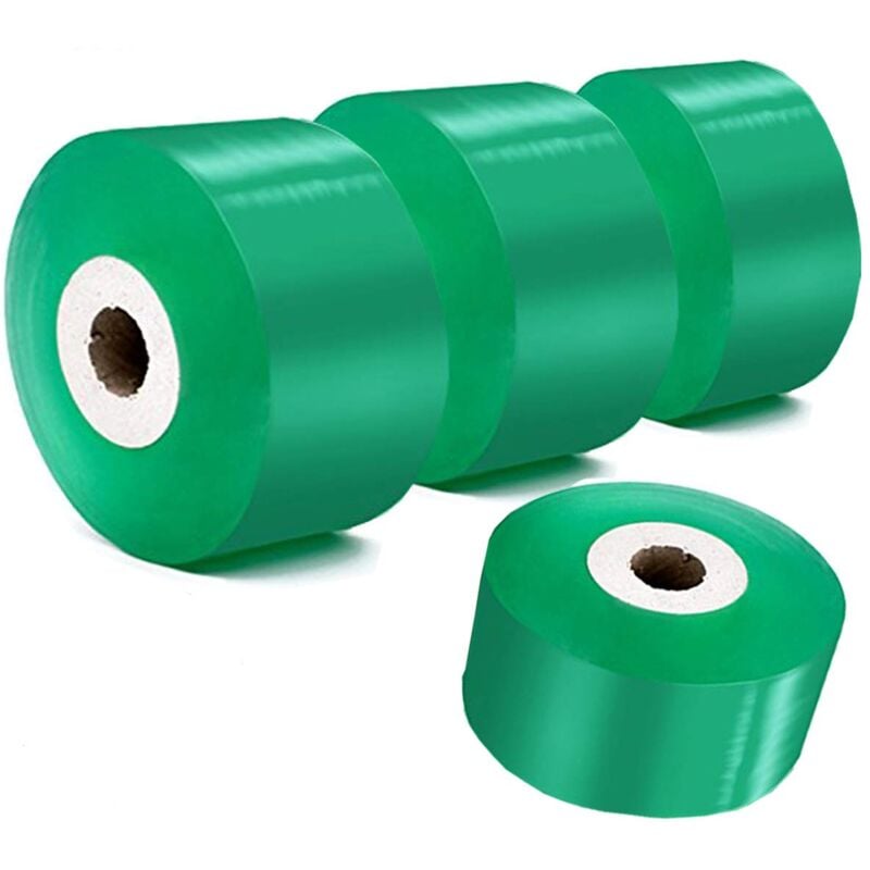 foto del prodotto nastro per innesto, confezione da 4 pezzi, pellicola adesiva elastica trasparente per innesti per fioristi, nastro di riparazione per innesti di