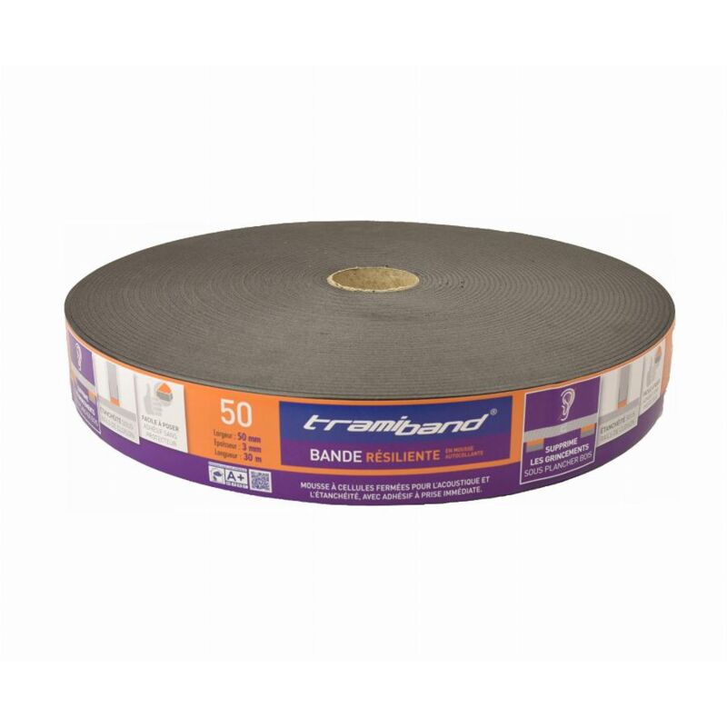 foto del prodotto nastro per pavimenti resilienti tramico tramiband sp 70 x 3 mm l 30 m 2936250000