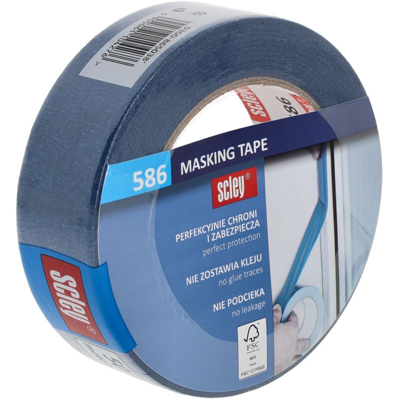 foto del prodotto nastro per pittura blue scley, serie 586 38 mm x 50 m 
