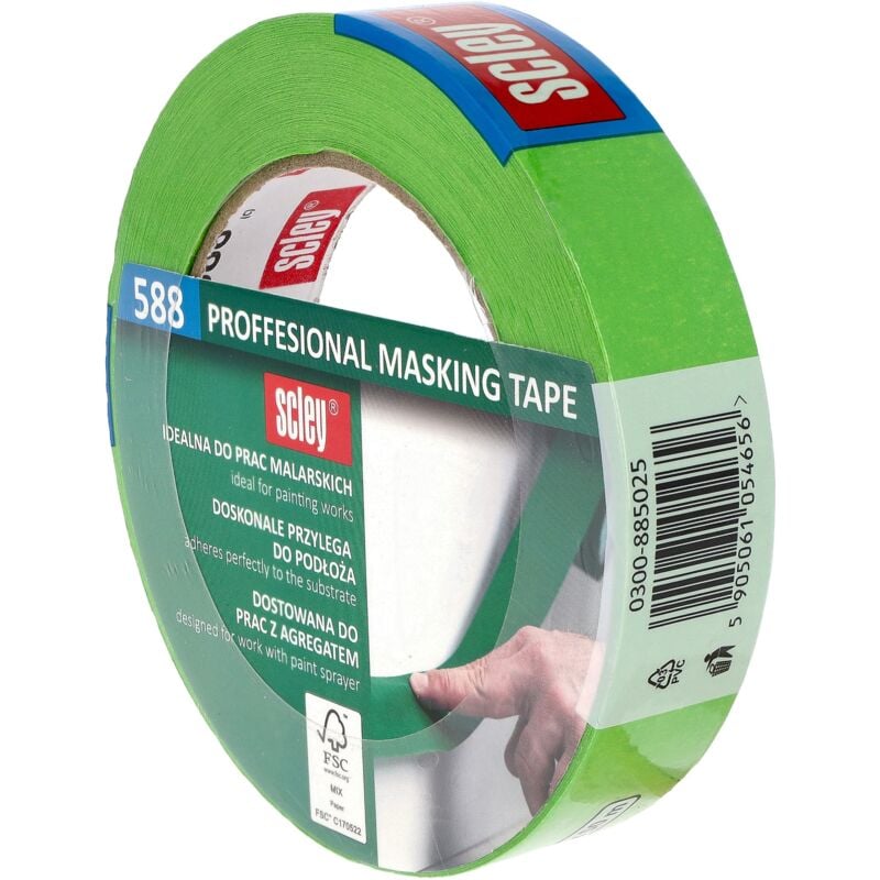 foto del prodotto nastro per pittura scley blu 25 mm x 50 m 588