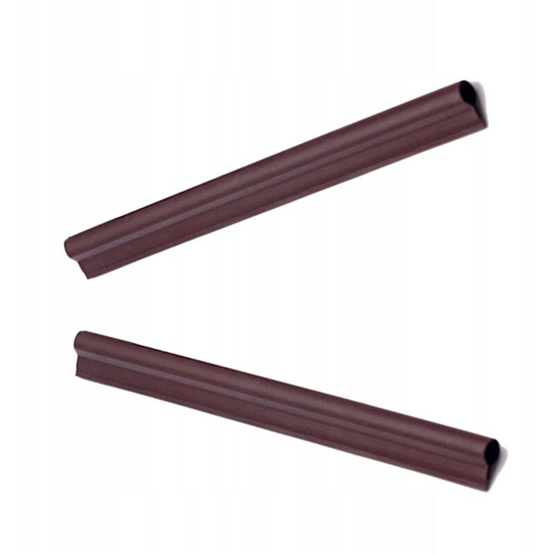 foto del prodotto nastro per recinzione clip per pannelli marrone 2 pz. kadax