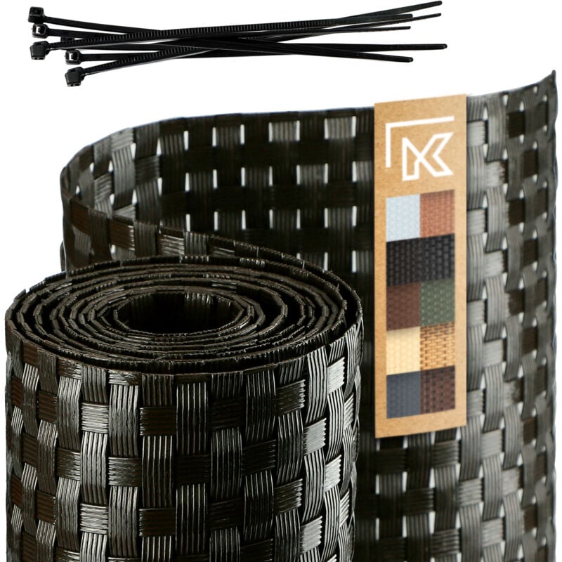 foto del prodotto nastro per recinzione kadax verde per pannelli di recinzione 19 cm 2,55 m