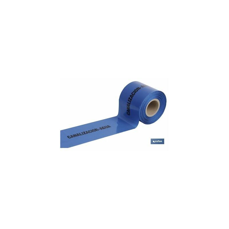 foto del prodotto nastro per segnalazione canale d acqua 150 mm x 250 m