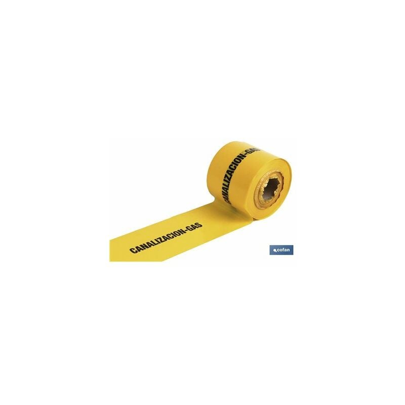 foto del prodotto nastro per segnalazione canale gas 150 mm x 250 m