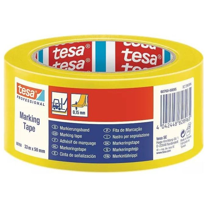 foto del prodotto nastro per segnalazione in pvc giallo 60760 60760 00095 tesa