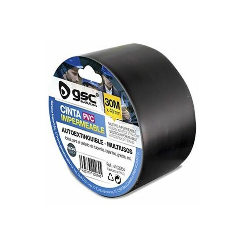 foto del prodotto nastro per tubi impermeabile nero 30m gsc 004102264