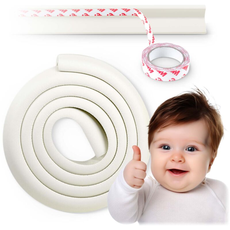 foto del prodotto nastro protettivo in schiuma ricokids 798700, bianco, 2 m