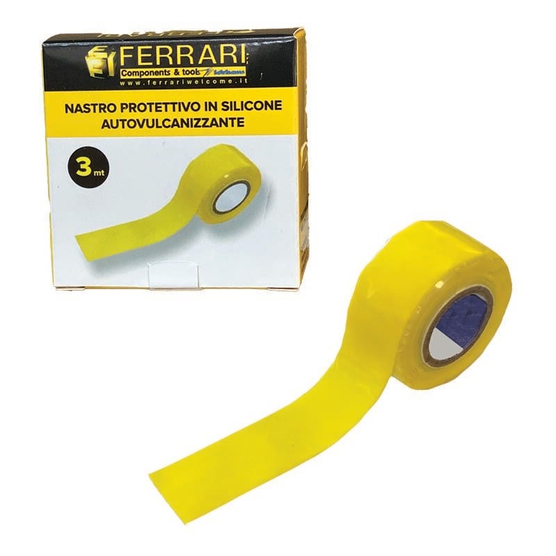 foto del prodotto nastro protettivo in silicone autovulcanizzante giallo 3m