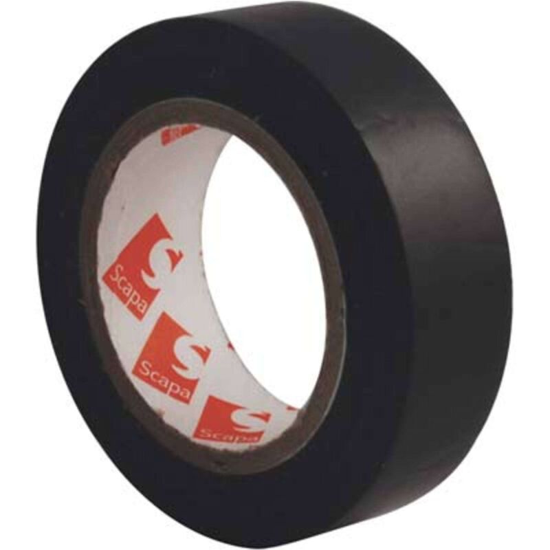 foto del prodotto nastro pvc isolante scapa nero mm 19 ml 10 16 pezzi