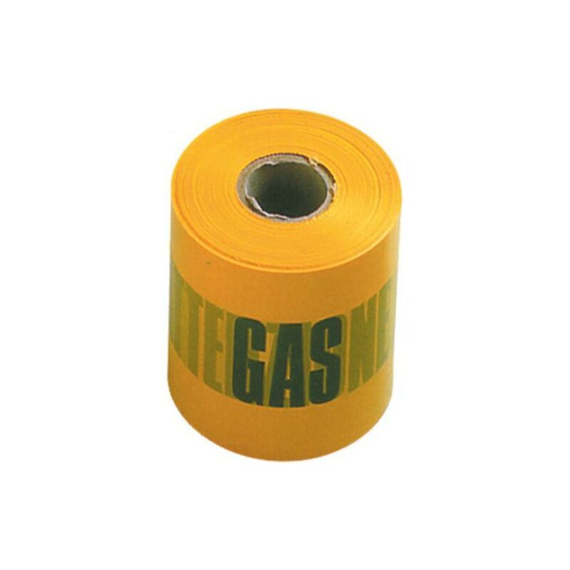 foto del prodotto nastro segnaletico maurer giallo gas 200mt cf. in scatola