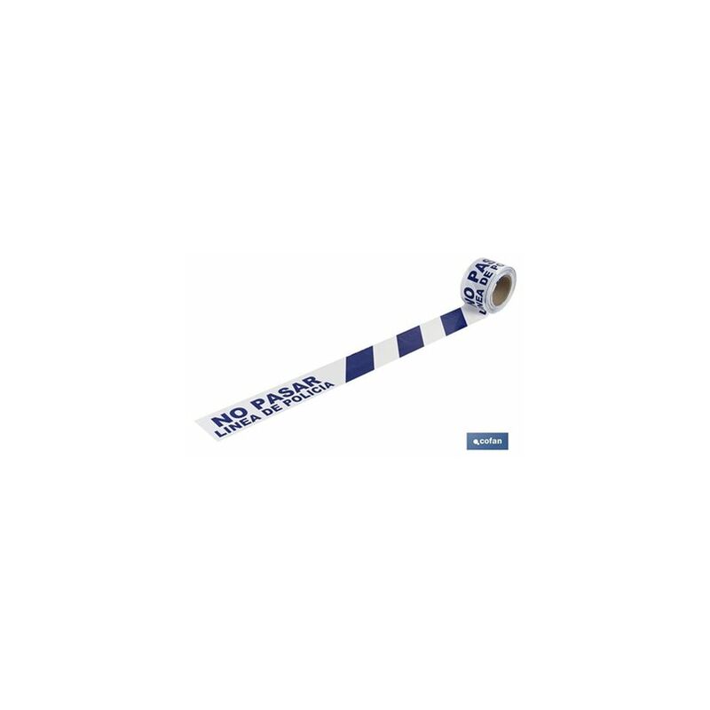 immagine 0 del prodotto nastro segnaletico per linee di polizia 80 mm x 100 m