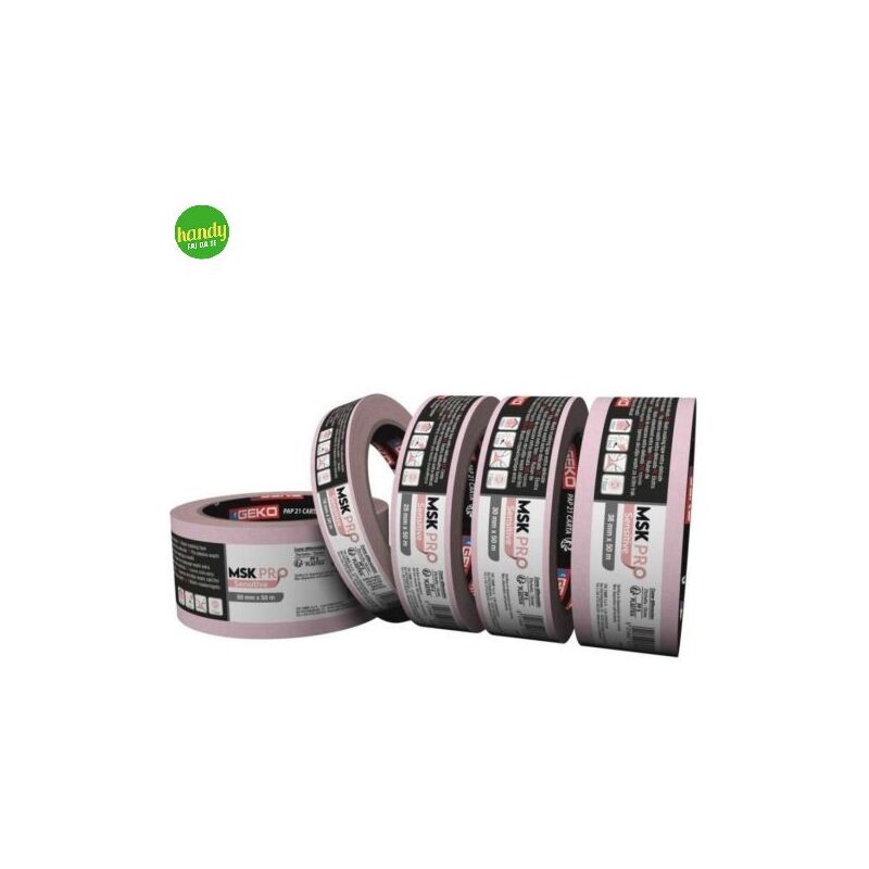 foto del prodotto nastro sensitive geko rosa 25mm x 50m