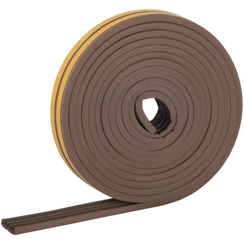 foto del prodotto nastro sigillante autoadesivo per finestre e porte guarnizione per finestre porta per isolare colonne da 2 a 3,5 mm di larghezza nastro