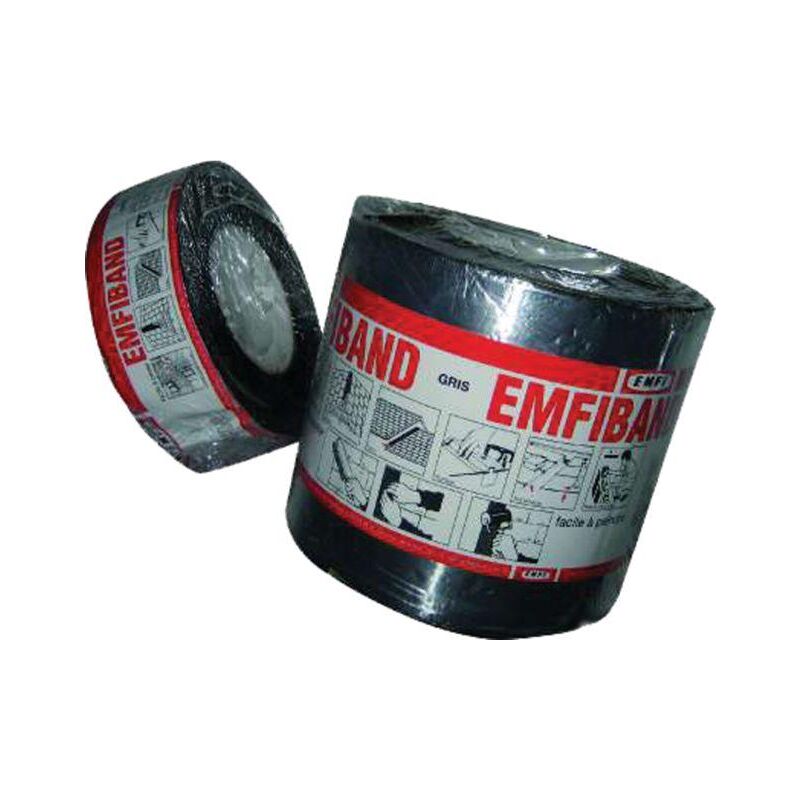 foto del prodotto nastro sigillante emfi band emfi 22,5 cm x 10 m piombo grigio ga225ae001
