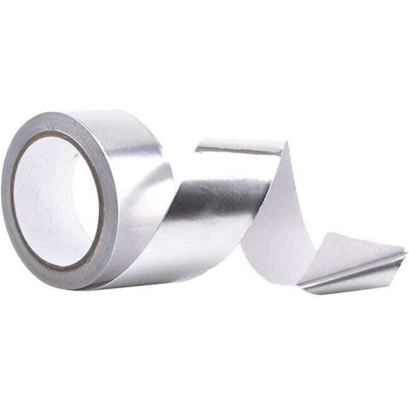 foto del prodotto nastro sigillante in foglio di alluminio impermeabile e resistente al calore 50 mm x 10 m